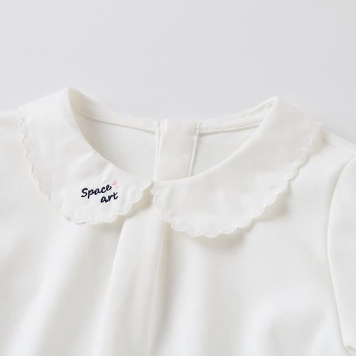 安奈儿女童翻领长袖针织衫xg211511 商品图2