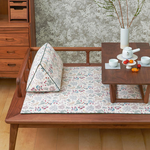 雅蕊棕榈罗汉床新中式棕榈垫子 商品图1