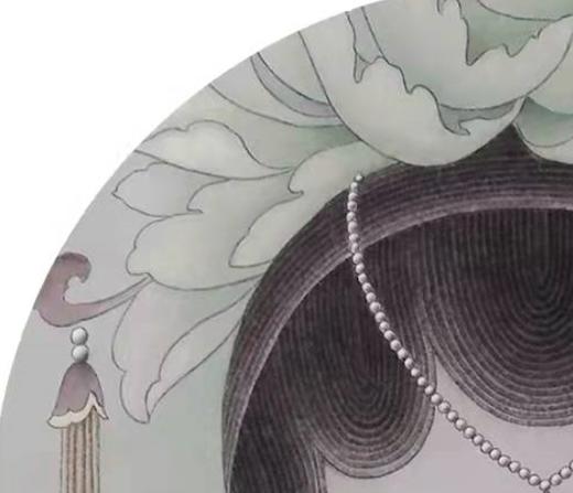 付落红 | 工笔人物02 40cm×40cm 商品图2