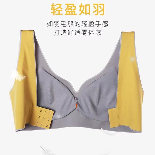 【无痕舒适 春夏必备】泰国无痕乳胶内衣 小胸聚拢轻盈舒适女士运动美背文胸 商品图6