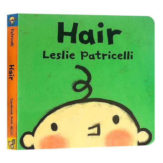 理发 英文原版 Hair 一根毛脏小孩系列绘本 幼儿英语启蒙纸板书 Leslie Patricelli 宝宝好习惯培养 单词记忆读物 英文版进口书籍 商品图0