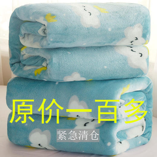 TZF-LRJJ211214盖毯床单两用款法兰绒毛毯 商品图3