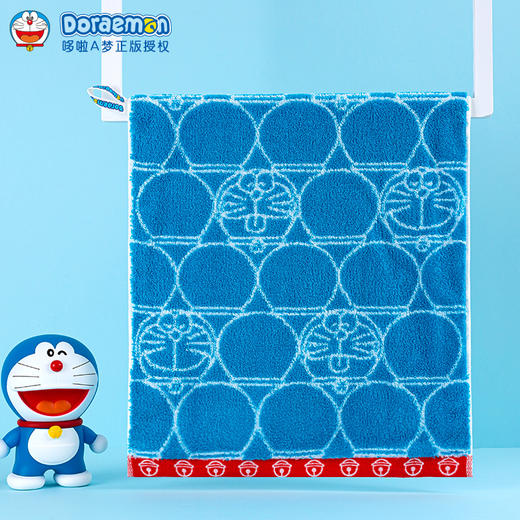 【已下架】积分换购 | 夕才儿美术馆 哆啦A梦 神奇魔镜/照相机 方巾/面巾/浴巾三件套组合装[福利品] 商品图3