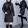 YMH92833 2021冬季新款韩版时尚名媛小香风套装裙气质羽绒棉服两件套女洋气 商品缩略图1