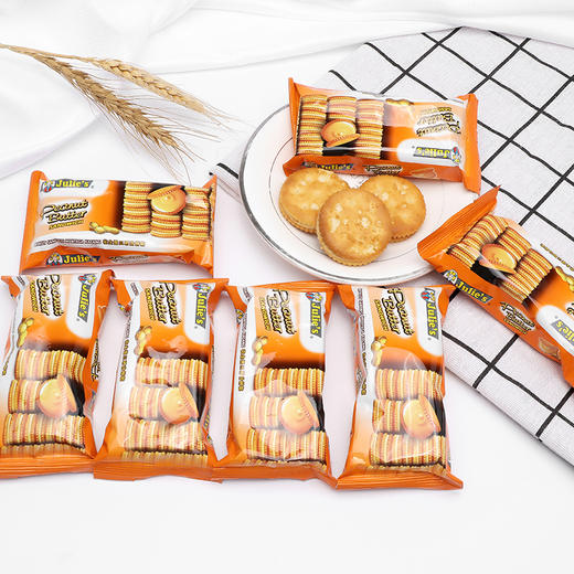 【零食乳饮】540g茱蒂丝花生酱三明治饼干/ 504g茱蒂丝乳酪三明治饼干（夹心饼干） 商品图2