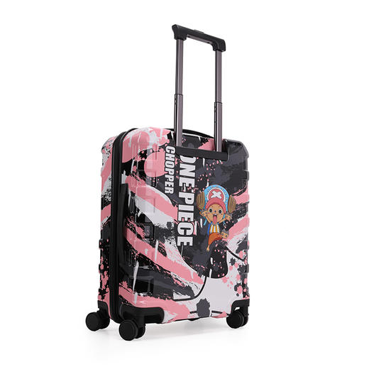 银座ONE PIECE/航海王 乔巴正版行李箱 拉链拉杆箱 TSA海关锁20寸 商品图3