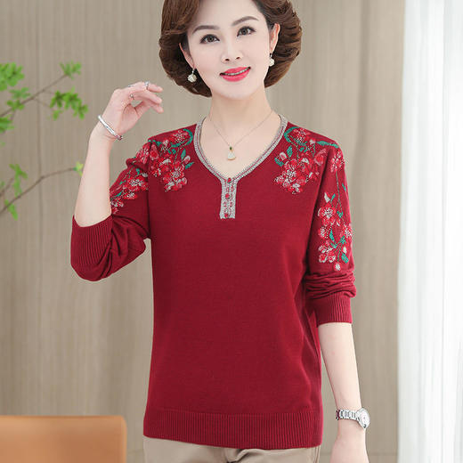 AA  YS时尚本命年衣服洋气针织衫 商品图2