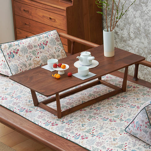 雅蕊棕榈罗汉床新中式棕榈垫子 商品图0