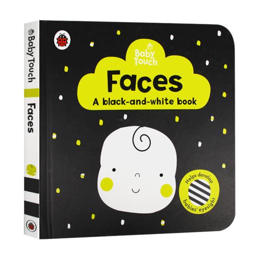触摸书 脸 英文原版 Baby Touch Faces 小瓢虫 Ladybird 英文版儿童早教英语纸板书 亲子互动 进口原版书籍 商品图3
