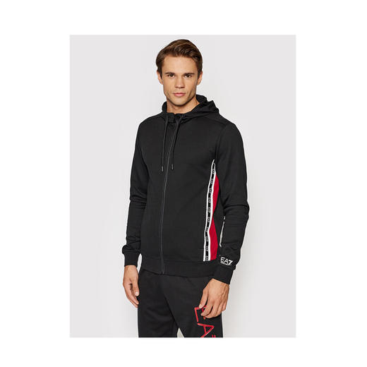 EMPORIO ARMANI EA7 阿玛尼 男士卫衣 黑色 6KPM67 PJ05Z 1200 商品图3