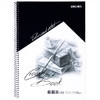 得力素描本7698(蓝)-40页-A4 侧翻 商品缩略图2