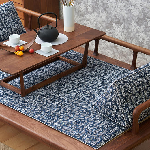 秋日奏鸣罗汉床棕榈垫新中式坐垫 商品图2