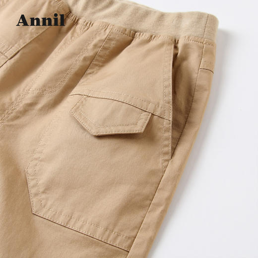 安奈儿男童全腰梭织单裤xb216540 商品图2