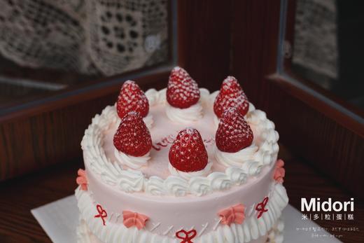 手绘草莓蛋糕 | 粉红系列 可爱 甜美-低糖处理无添加 商品图6
