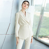 IWY/米白色新款职业套装气质女神范主持人正装修身显瘦西服CP1488 商品缩略图2