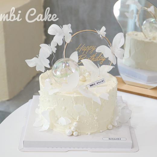 超仙纯白系列蝴蝶蛋糕 商品图1