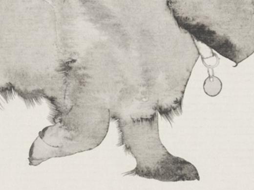 李军 |《兄弟 No.11》纸本水墨 160cm×60cm 商品图4