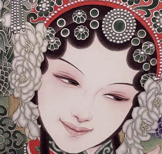 付落红 |《贵妃醉酒》-2 90cm×57cm 商品图4