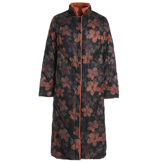 乔万尼新款羽绒服白鸭绒优雅气质高克重保暖长款EI4T601 商品图4