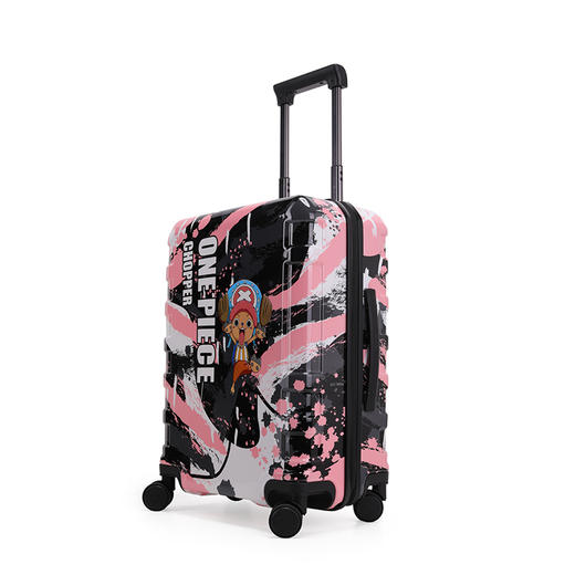 银座ONE PIECE/航海王 乔巴正版行李箱 拉链拉杆箱 TSA海关锁20寸 商品图0