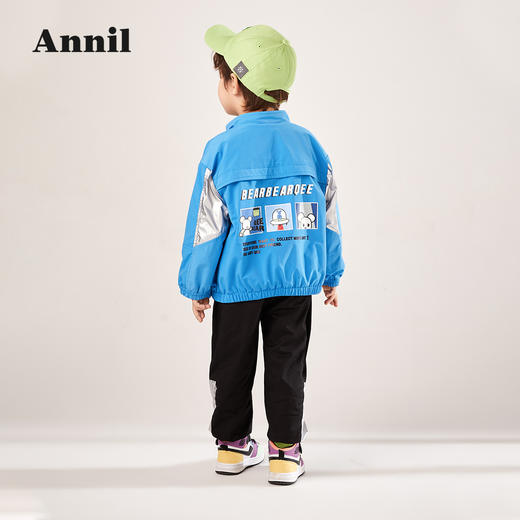 安奈儿【QEE系列IP联名】男童夹克外套xb215540 商品图3