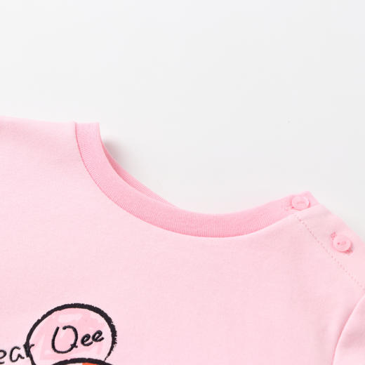 安奈儿【QEE系列IP联名】女童圆领长袖针织衫xg211508 商品图1