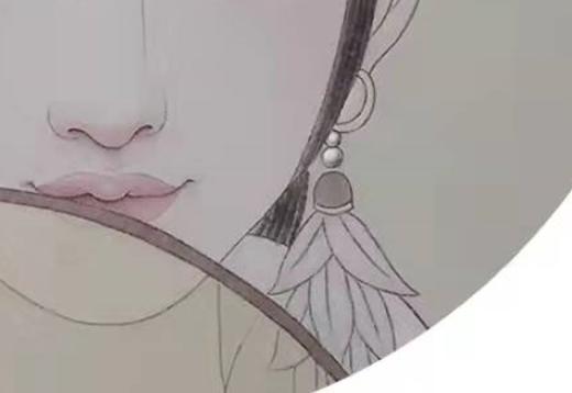 付落红 | 工笔人物02 40cm×40cm 商品图5