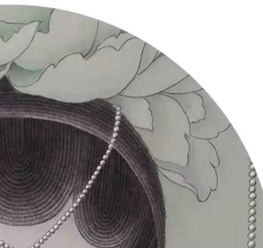 付落红 | 工笔人物02 40cm×40cm 商品图3