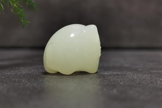 【御珠宫坊】羊脂白玉虎挂件 商品图1