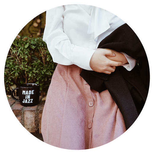 「Made in Jazz」黑白经典马克杯 商品图2