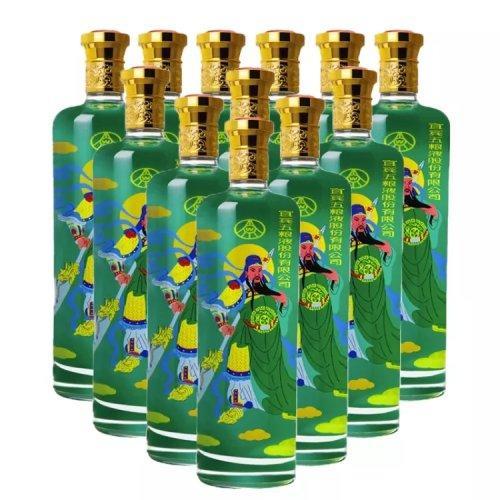 五粮液干一杯绵柔·关公白酒 浓香型 42度475ml 每2瓶送手提袋1个 送礼家宴聚餐用酒 商品图1