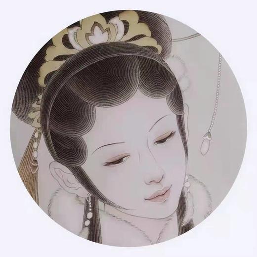 付落红 | 工笔人物03 40cm×40cm 商品图1