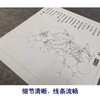 【有步骤、大彩图】李晓明工笔画白描底稿斗方小品《葡萄螽斯图》葡萄初学者临摹勾线花鸟线稿KA11 商品缩略图4