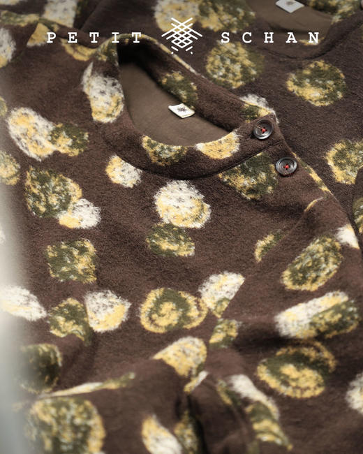 PETIT SCHAN小闪 CLO#067 Dandelion 蒲公英 意大利进口面料羊毛混纺上衣/裤子 商品图11