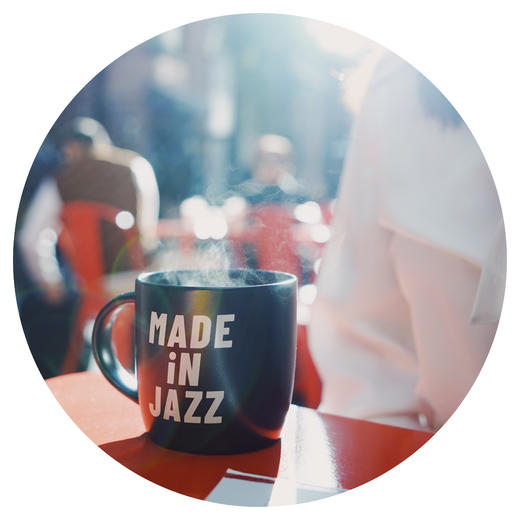 「Made in Jazz」黑白经典马克杯 商品图1