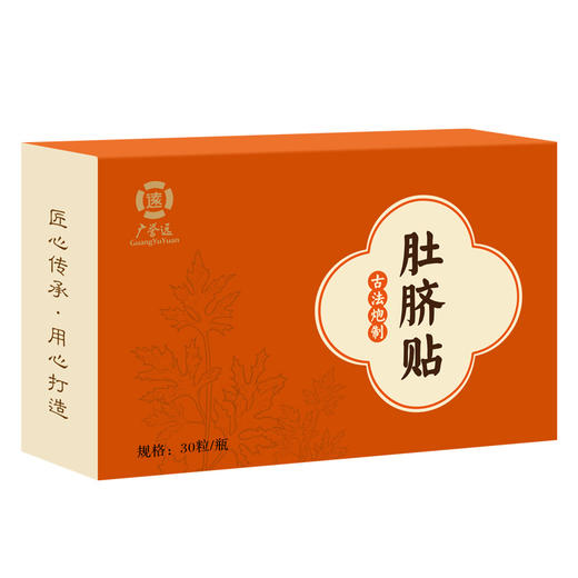 广誉远肚脐贴 30粒/瓶 商品图0