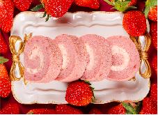 草莓奶冻卷 商品图0