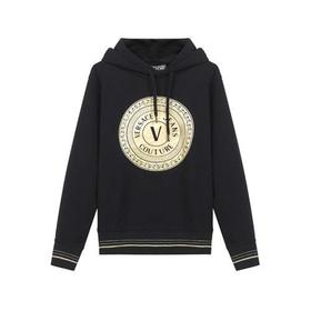 VERSACE JEANS COUTURE/VERSACE JEANS COUTURE 2021款 男卫衣 男士棉质连帽长袖卫衣运动衫 B7GWA7TX 30318