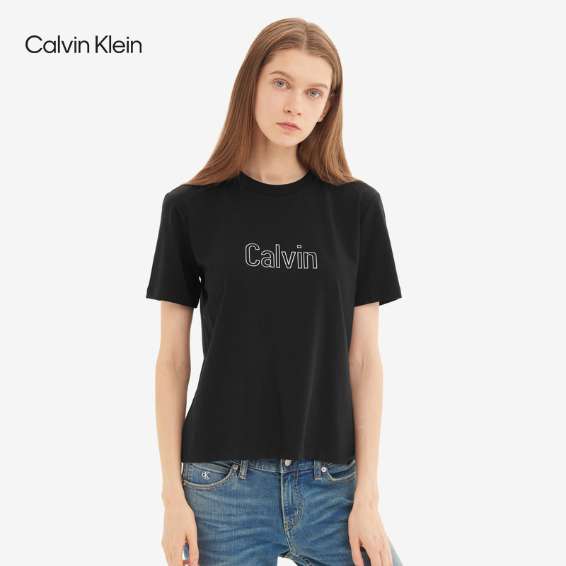 【海南专供价】CKJ秋冬女短袖T恤J215014