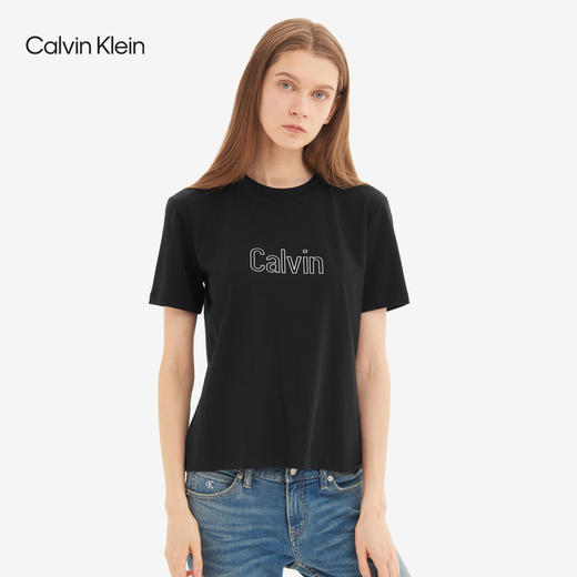 【海南专供价】CKJ秋冬女短袖T恤J215014 商品图0