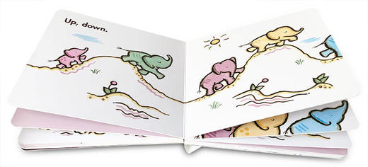 大象游行 英文原版绘本 A Parade of Elephants 纸板书 儿童英语启蒙图画书 Kevin Henkes 英文版进口书籍 商品图2