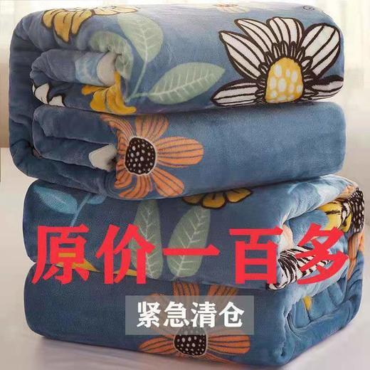 TZF-LRJJ211214盖毯床单两用款法兰绒毛毯 商品图6