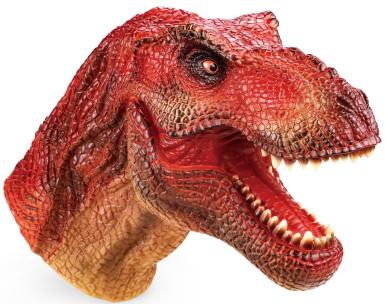 迪杰熊儿童恐龙玩具软胶手偶仿真模型 商品图3