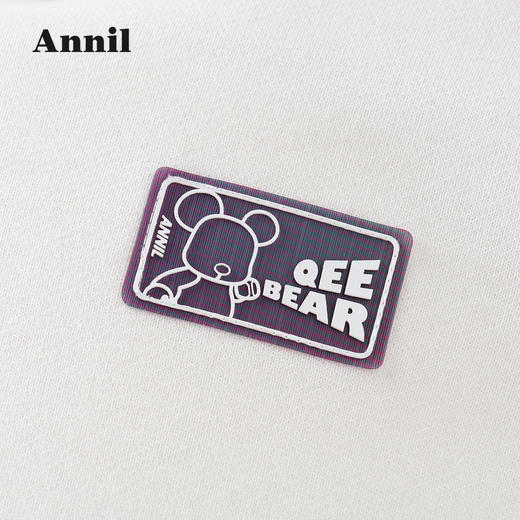 安奈儿【QEE系列IP联名】男童带帽长袖卫衣ab211583 商品图2