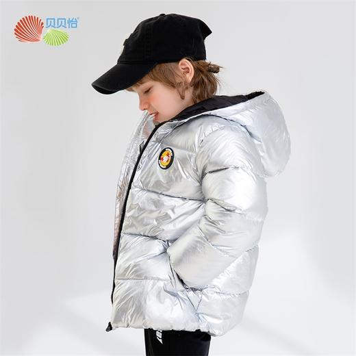 贝贝怡童装男童太空探索系列宝宝加厚冬夹棉加厚潮酷外套棉服214S2802
 商品图1