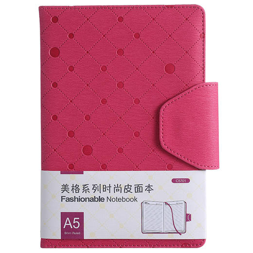 齐心皮面笔记本C5701   A5 122张 商品图0