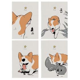 齐心缝线本C4927 米团儿系列B5 40张