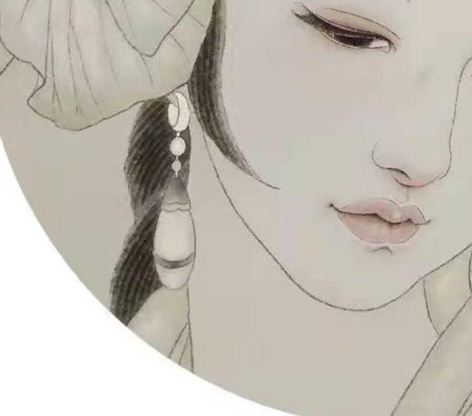 付落红 | 工笔人物01  40cm×40cm 商品图5