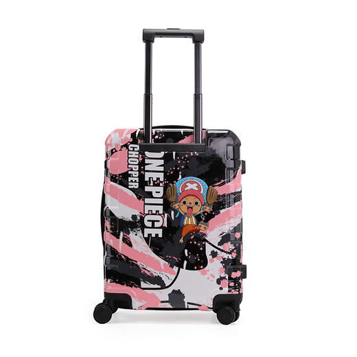 银座ONE PIECE/航海王 乔巴正版行李箱 拉链拉杆箱 TSA海关锁20寸 商品图4