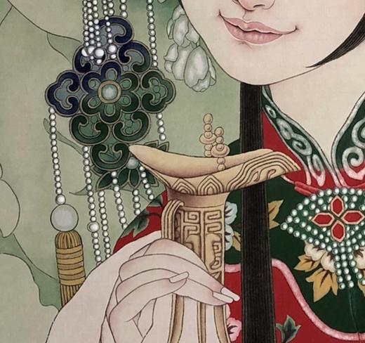 付落红 |《贵妃醉酒》-1 90cm×57cm 商品图6